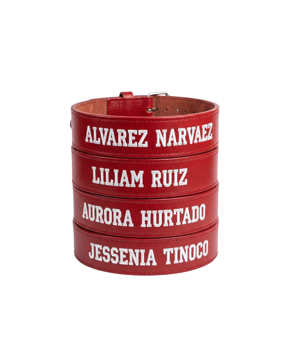 Custom softball belt 16