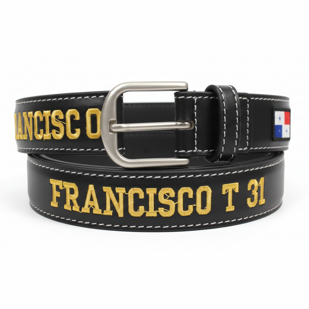 Custom softball belt 2