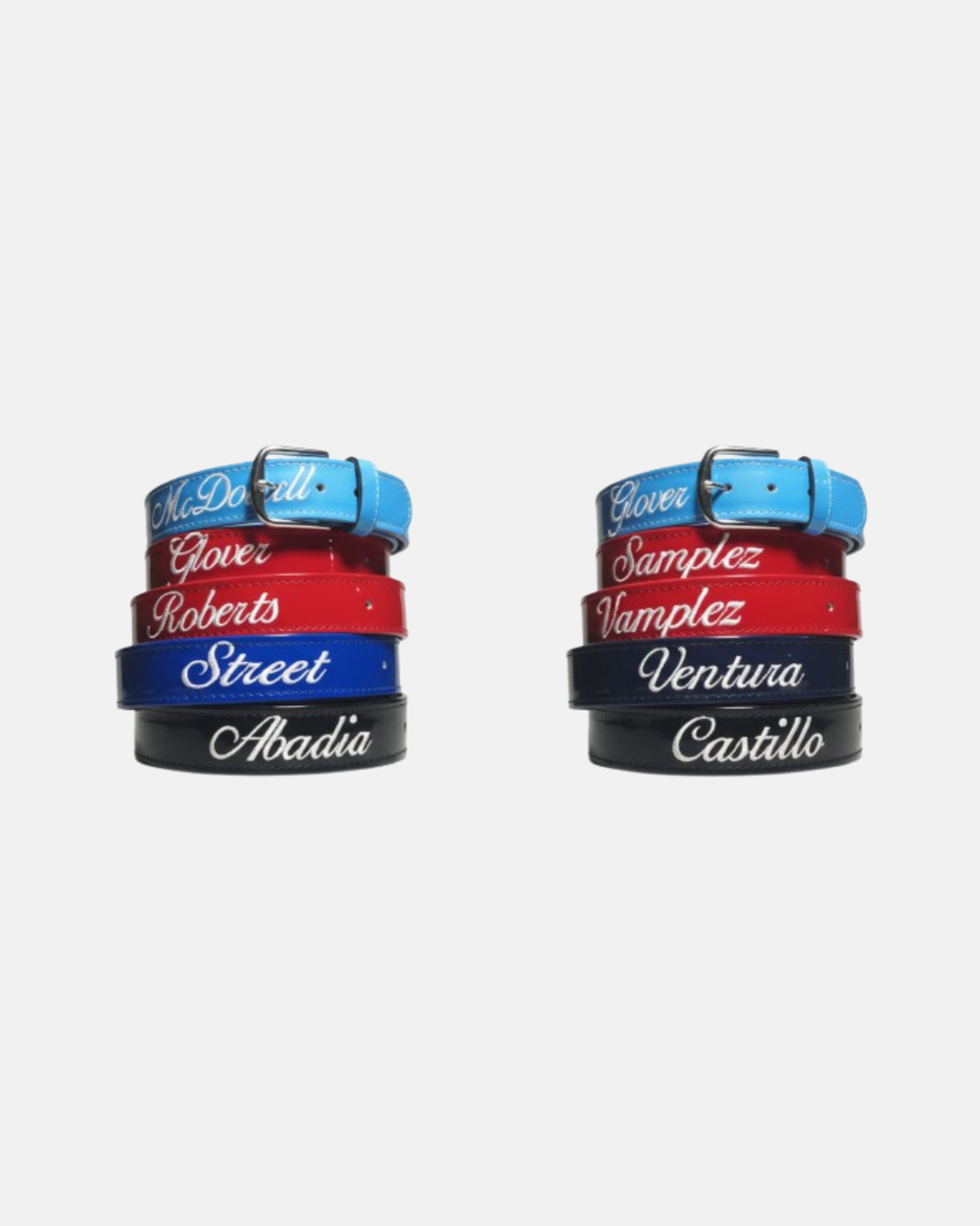 Custom softball belt 20