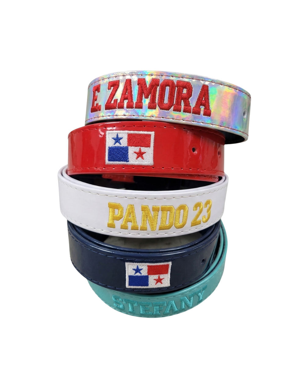 Custom softball belt 43