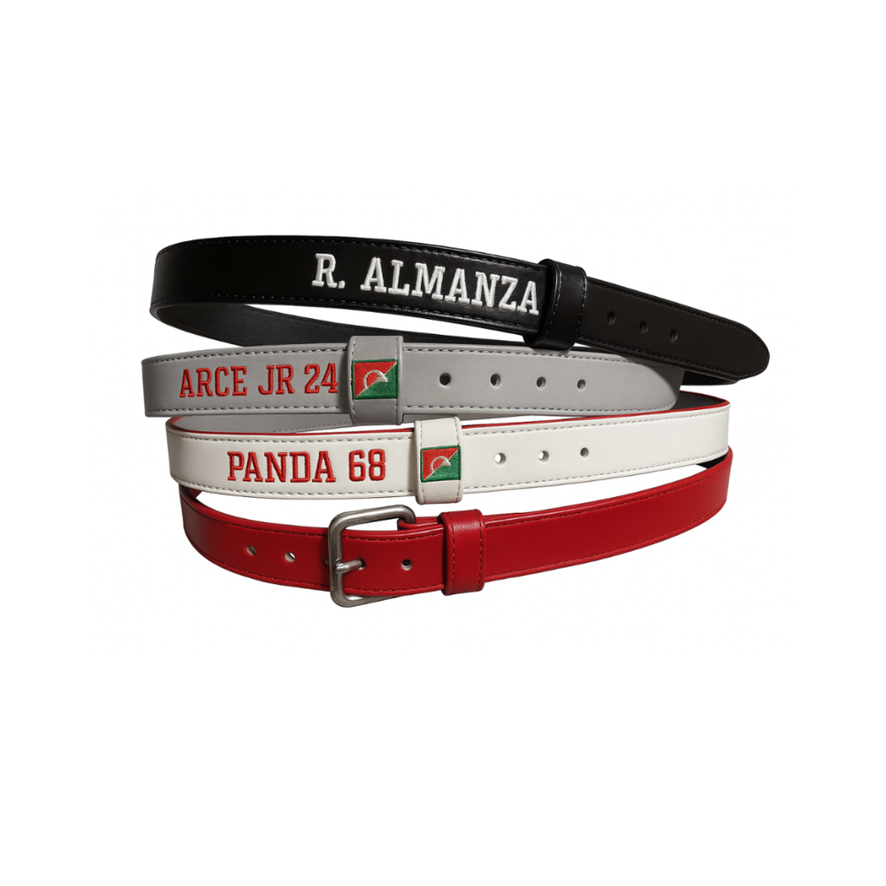Custom softball belt 6